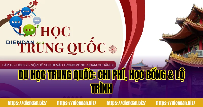 Du Học Trung Quốc: Chi Phí, Học Bổng & Lộ Trình