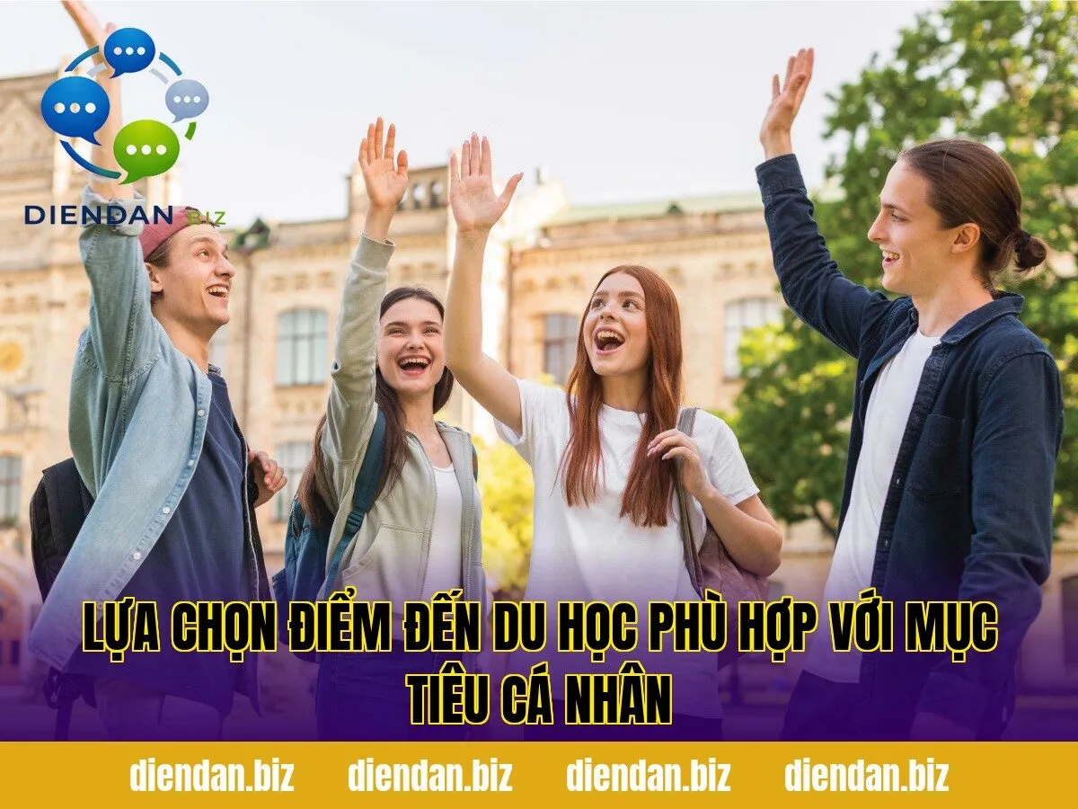 Lựa chọn điểm đến du học phù hợp với mục tiêu cá nhân