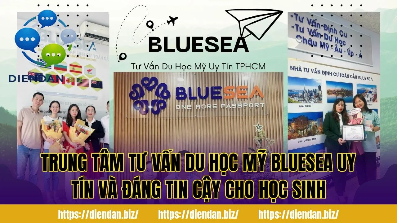 Trung tâm tư vấn du học Mỹ Bluesea uy tín và đáng tin cậy cho học sinh