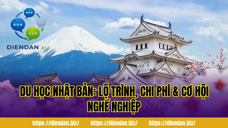 Du Học Nhật Bản: Lộ Trình, Chi Phí & Cơ Hội Nghề Nghiệp