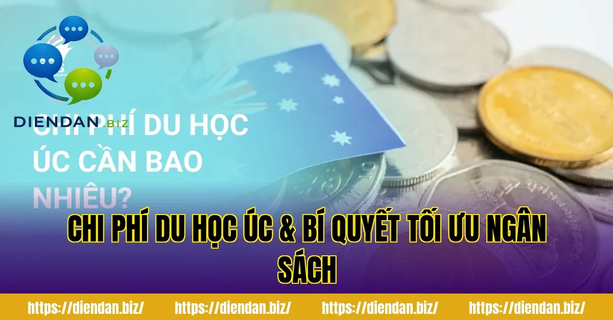 Chi Phí Du Học Úc & Bí Quyết Tối Ưu Ngân Sách