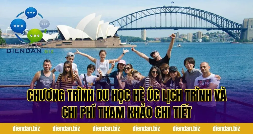Chương trình du học hè Úc lịch trình và chi phí tham khảo chi tiết