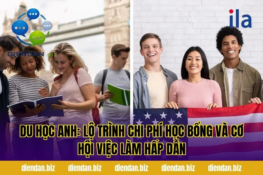 Du học Anh: lộ trình chi phí học bổng và cơ hội việc làm hấp dẫn