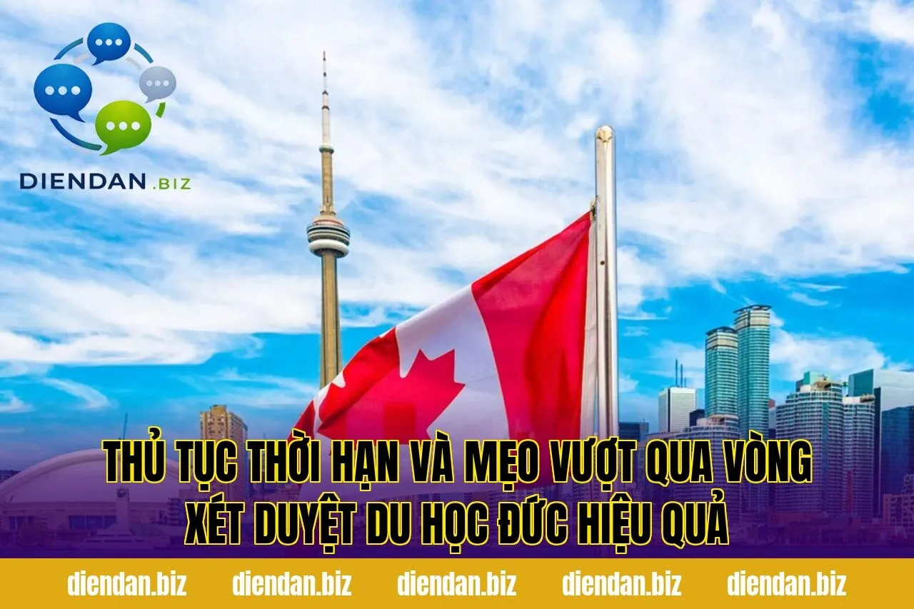 Thủ tục thời hạn và mẹo vượt qua vòng xét duyệt du học Đức hiệu quả
