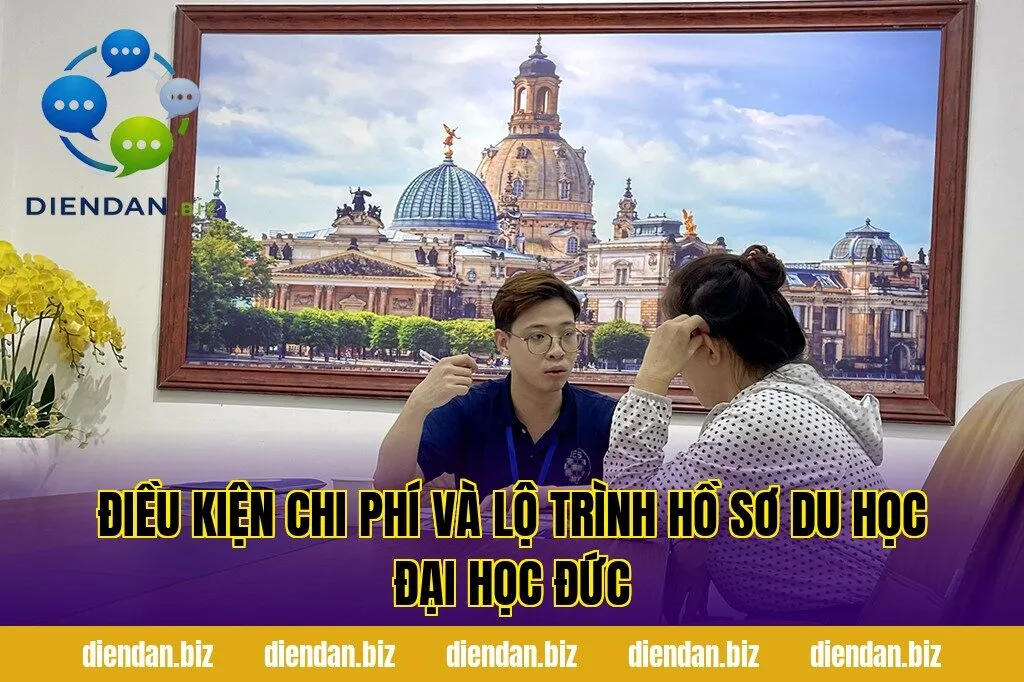 Điều kiện chi phí và lộ trình hồ sơ du học đại học Đức