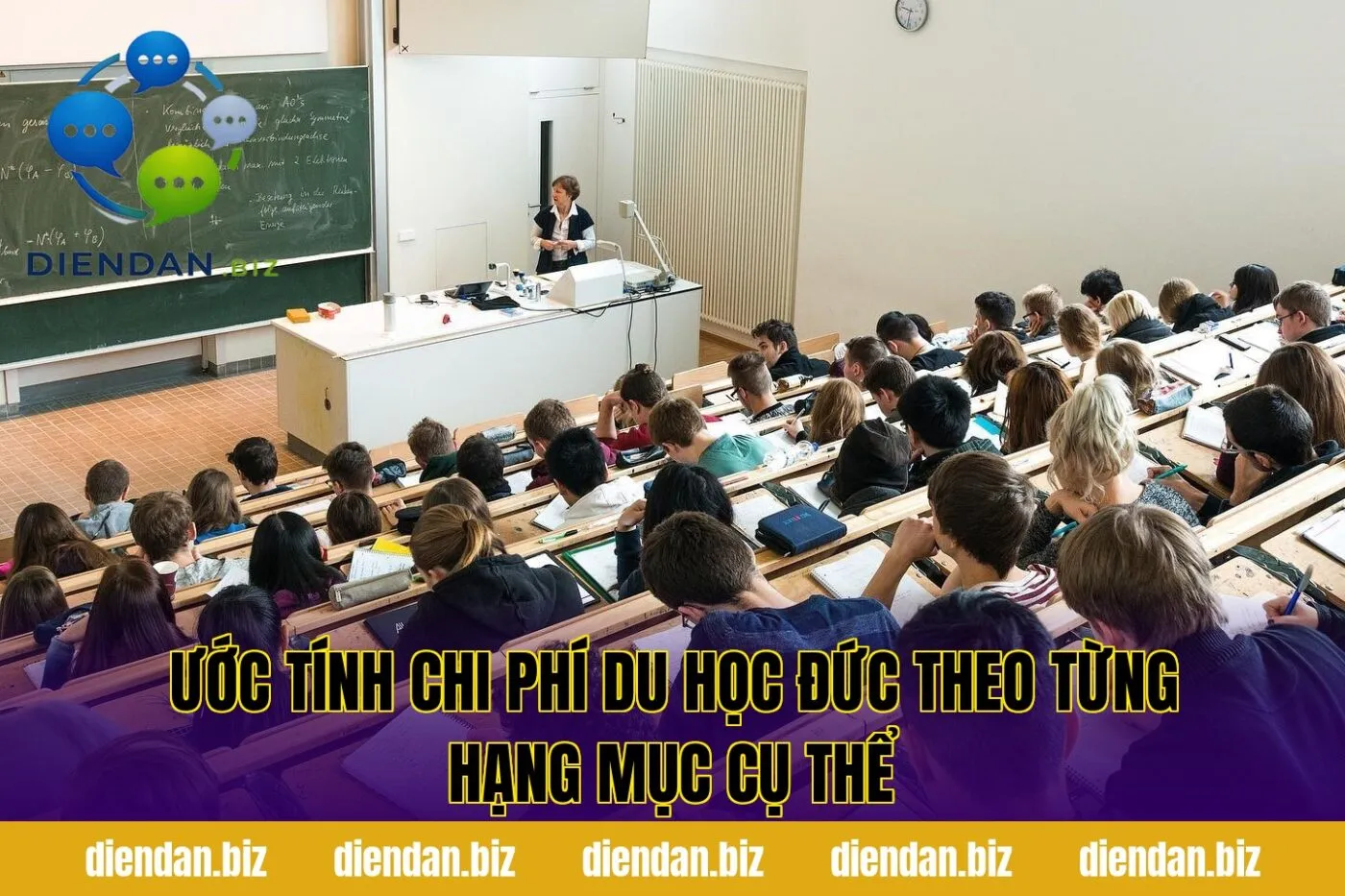 Ước tính chi phí du học Đức theo từng hạng mục cụ thể