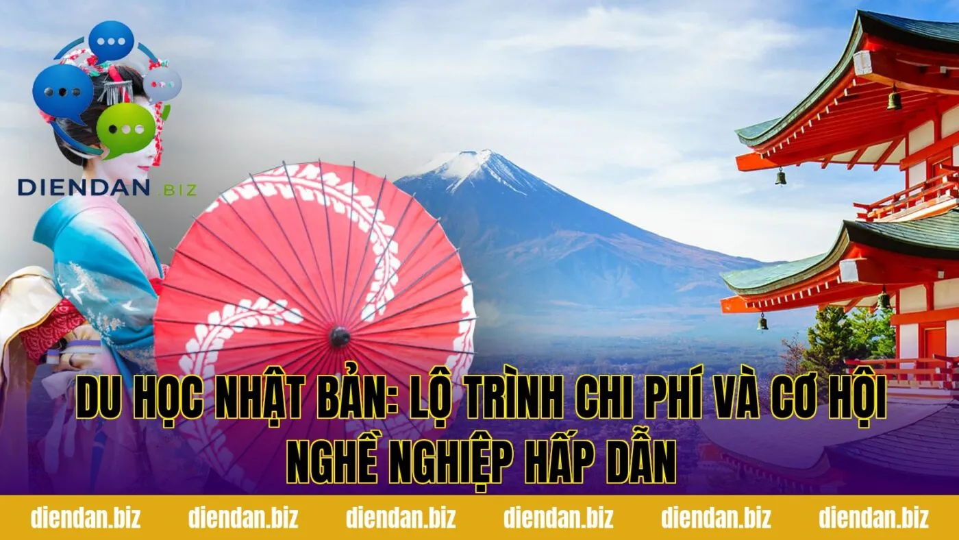 Du học Nhật Bản: Lộ trình chi phí và cơ hội nghề nghiệp hấp dẫn