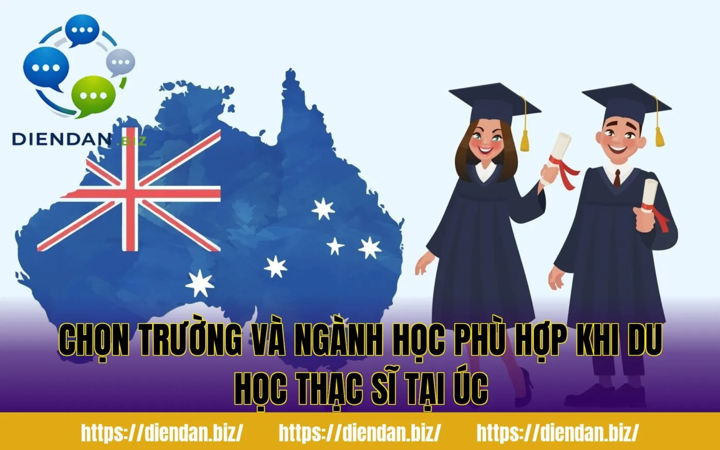 Chọn trường và ngành học phù hợp khi du học thạc sĩ tại Úc