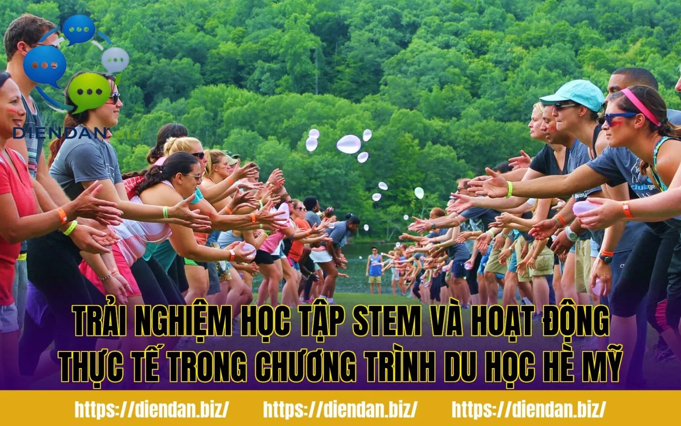 Trải nghiệm học tập STEM và hoạt động thực tế trong chương trình du học hè Mỹ