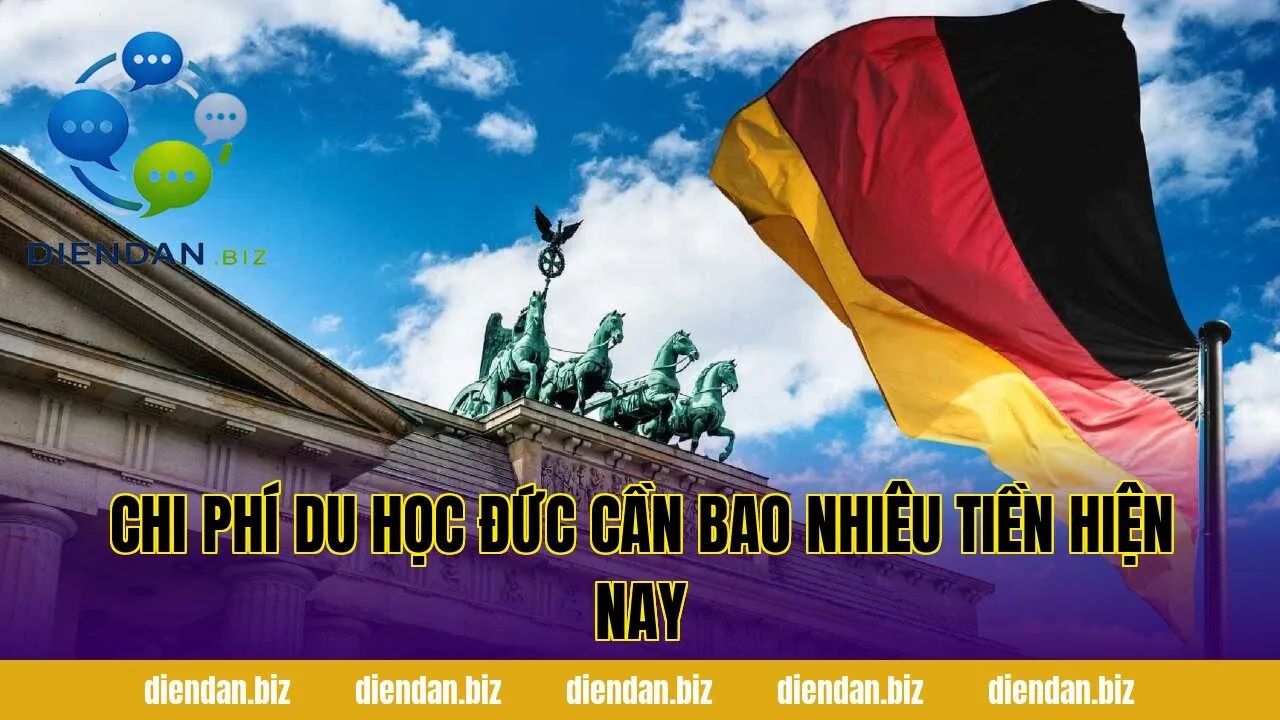 Chi phí du học Đức cần bao nhiêu tiền hiện nay