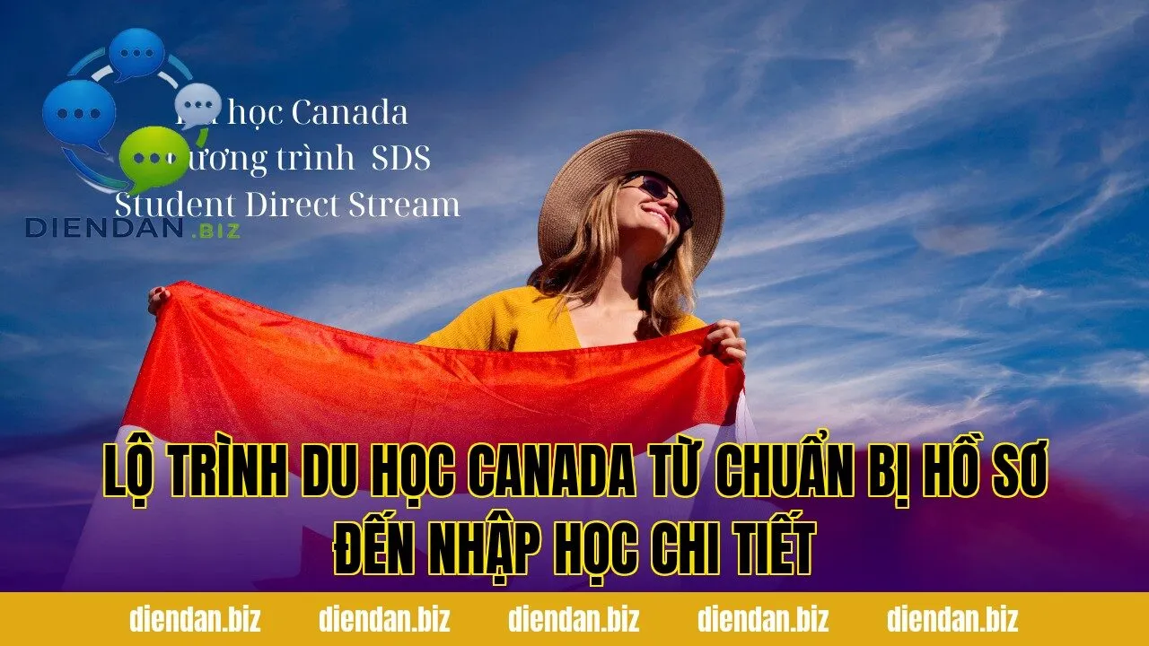 Lộ trình du học Canada từ chuẩn bị hồ sơ đến nhập học chi tiết