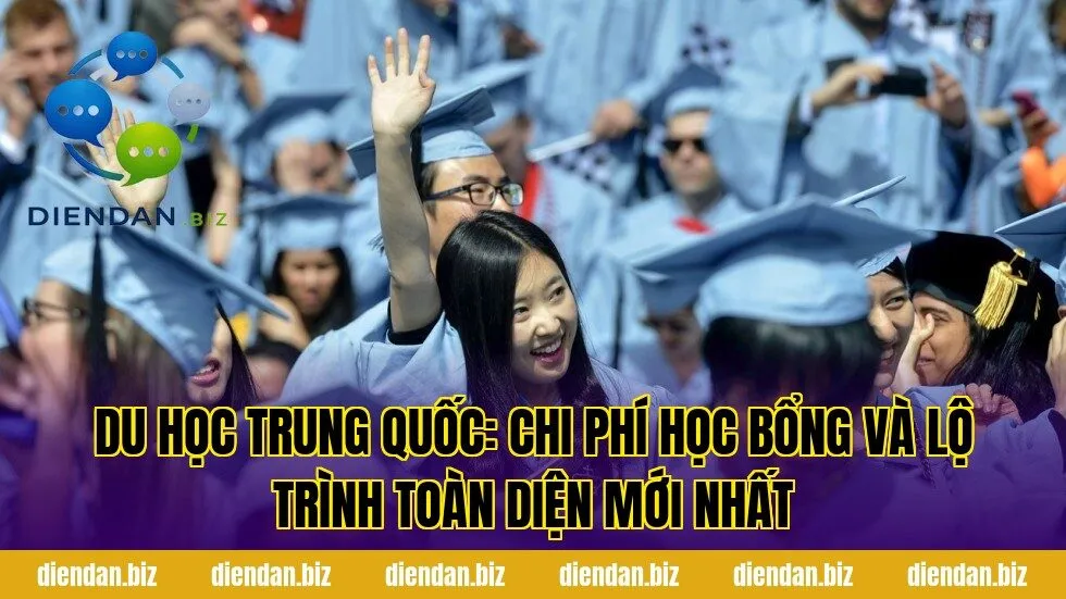 Du học Trung Quốc: chi phí học bổng và lộ trình toàn diện mới nhất