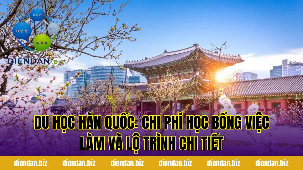 Du học Hàn Quốc: chi phí học bổng việc làm và lộ trình chi tiết
