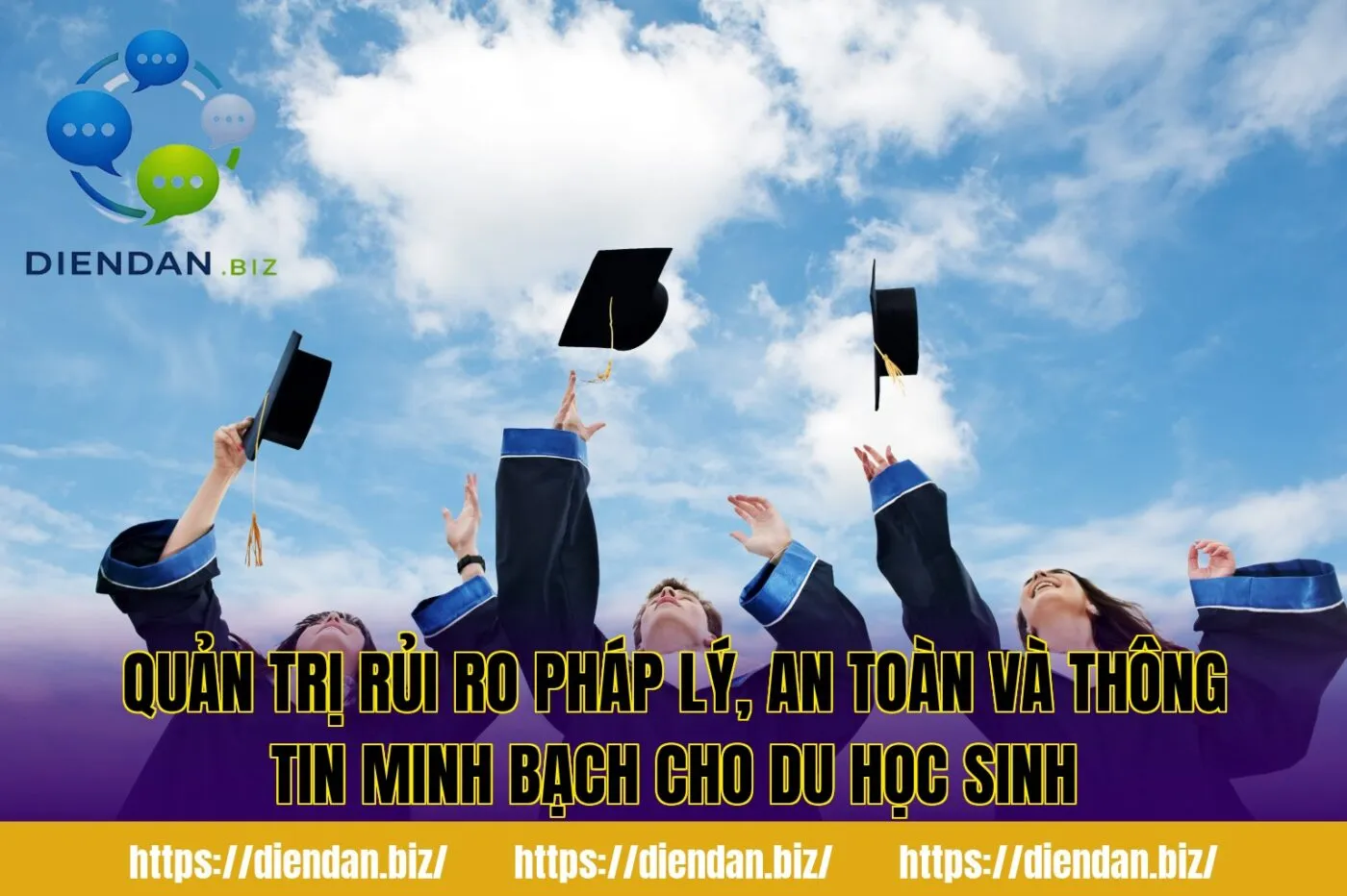 Quản trị rủi ro pháp lý, an toàn và thông tin minh bạch cho du học sinh