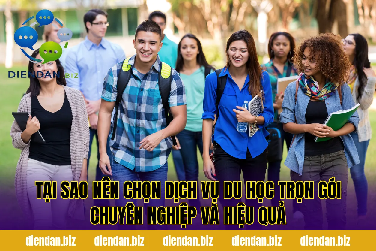 Tại sao nên chọn dịch vụ du học trọn gói chuyên nghiệp và hiệu quả
