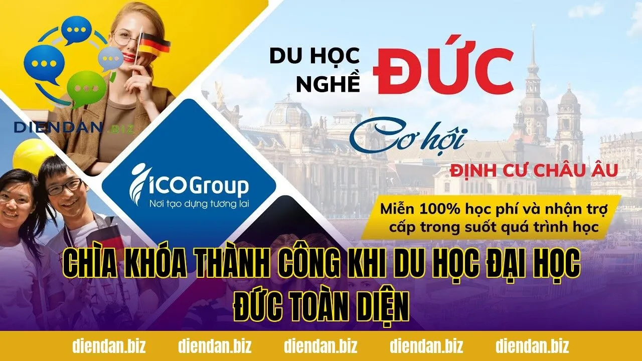 Chìa khóa thành công khi du học đại học Đức toàn diện