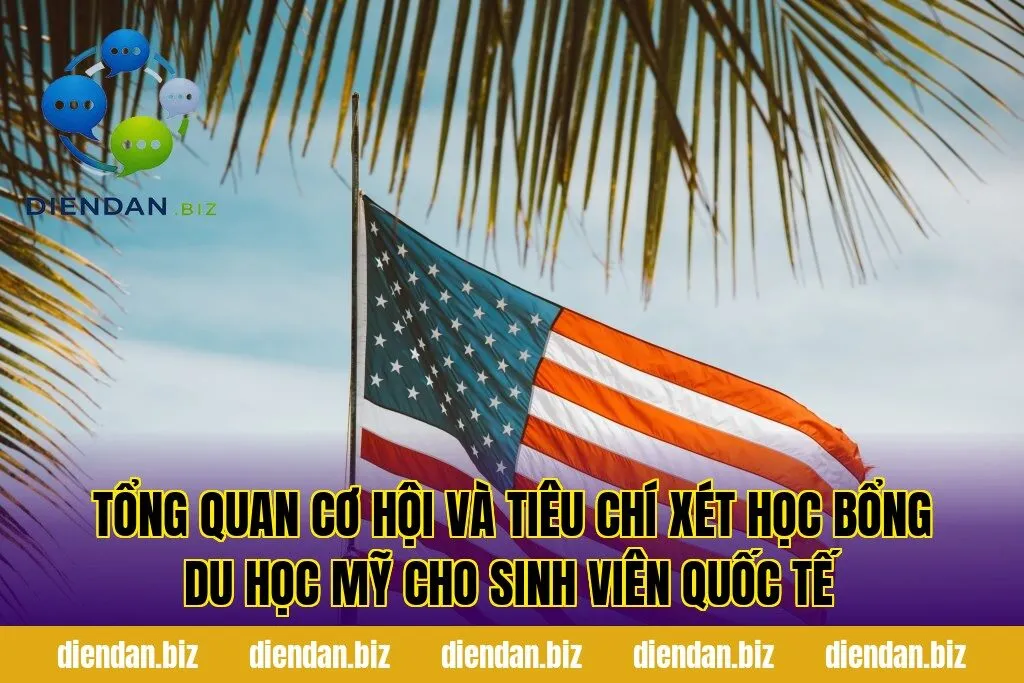 Tổng quan cơ hội và tiêu chí xét học bổng du học Mỹ cho sinh viên quốc tế