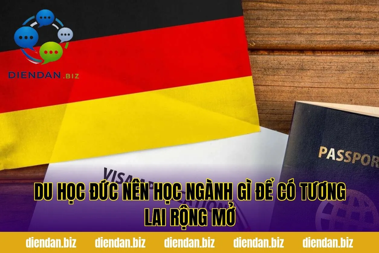 Du học Đức nên học ngành gì để có tương lai rộng mở