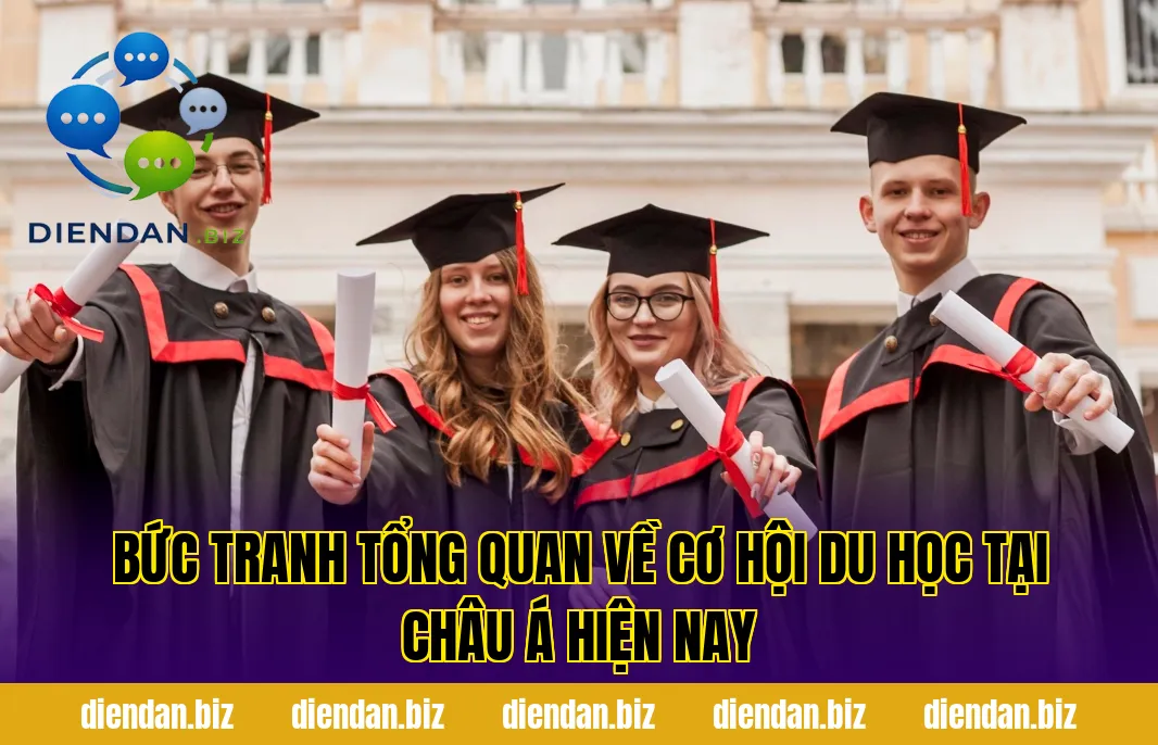 Bức tranh tổng quan về cơ hội du học tại châu Á hiện nay